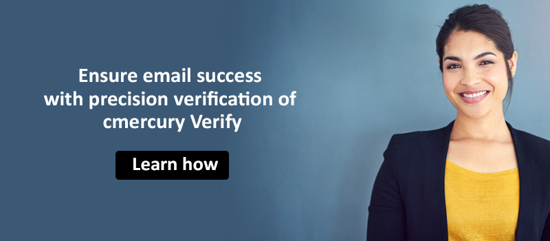 ensure email success with cmercury verify